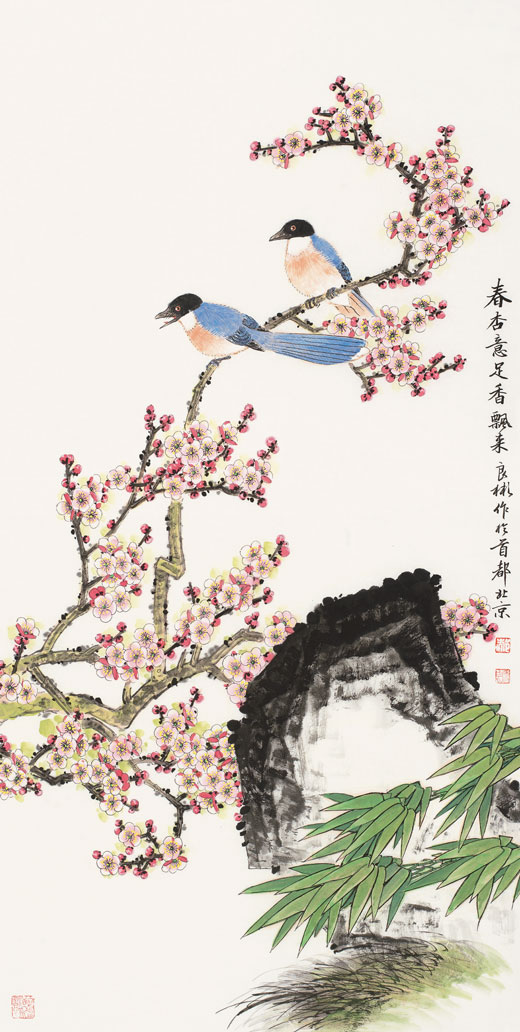 春杏意足香飘来